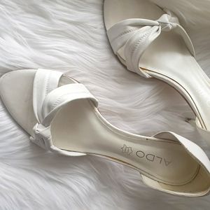 Also White low heel - Zorana